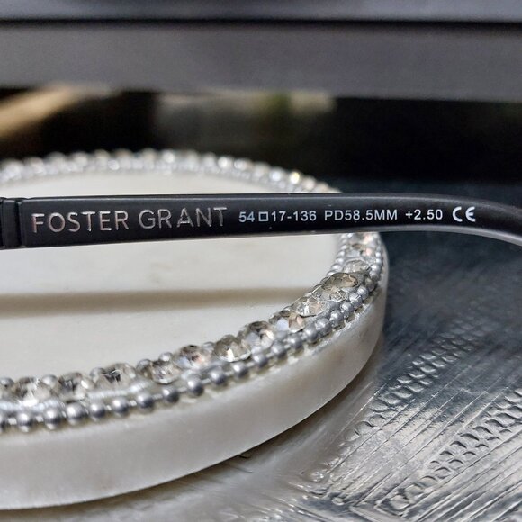 Stylish Foster Grant Stylish Readers Reading Glasses MS0223 2.50 Power - Picture 6 of 11